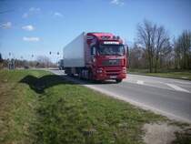 MAN Sattelzug in Sassnitz am 16.04.2012