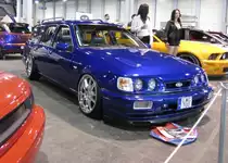 Ford Sierra tuning. Aufgenommen auf dem Carstyling Tuning Show 2012.
