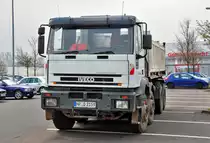 Iveco Euro Trakker, 4-achs Kipper in Euskirchen - 04.04.2012
