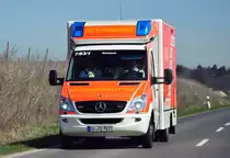 MB Sprinter 515 cdi RTW, SU-RD 7831, bei Rheinbach 26.03.2012