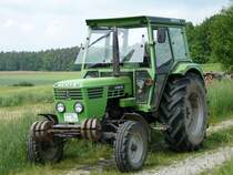 Deutz 6206, unterwegs in der Gemarkung von 36100 Petersberg-Marbach am 24.05.08