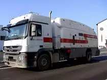 ACTROS-1836 ist f�r HALLIBURTON im Einsatz; 120318
