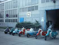 alle ,, sieben '' auf einem Streich .