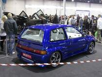 Daihatsu Charade anspruchsvoll getunt. Foto wurde auf dem Carstyling Tuning Show 2012 gemacht.