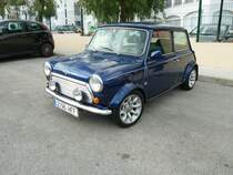 Austin Mini, gesehen in Peguera/Mallorca im April 2012