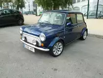 Austin Mini, gesehen in Peguera/Mallorca im April 2012