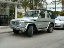 Mercedes G V8, gesehen auf Mallorca, April 2012