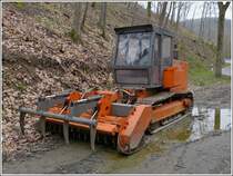 Plaisance Galotrax mit Zerkleinerungsmalwerk gesehen am 20.04.2012.