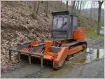 Plaisance Galotrax mit Zerkleinerungsmalwerk gesehen am 20.04.2012.