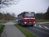 Mercedes-Benz Kipper von M.Arp in Sassnitz am 20.04.2012