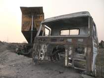 berreste eines TATA LKW´s 2012 in Indien