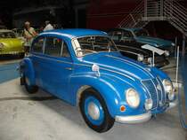 IFA-F9, Zweitakter aus ostdeutscher Produktion in Eisenach,
Anfang-Mitte der 1950-er Jahre,
gesehen im Technikmuseum Prora/Rgen,
Juli 2006