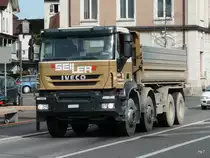 IVECO Muldenkipper unterwegs in Weinfelden am 27.04.2012