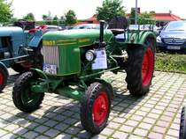 FENDT(Dieselross)-F24LA; Bj.1956, 24PS whrend der Oldtimer-Traktorenaustellung in Pfarrkirchen; 080524