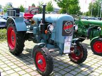 EICHER-TypED16-2; Bj.1955, 19PS war auf der OldtimerTraktorenschau in Pfarrkirchen zu bewundern; 080524