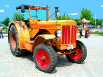 HANOMAG-TypR545, Bj.1962, 60PS; anlsslich der OldtimerTraktorenausstellung in Pfarrkirchen; 080524