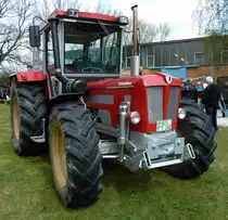 Schlüter ist Gast bei der Oldtimerausstellung der Traktor-Oldtimer-Freunde Wiershausen, April 2012 