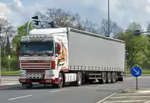 DAF XF Pritschensattel  Auto-Men  in Euskirchen - 20.04.2012