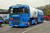 Scania G400 Aral-Tanksattel bei Frankfurt/Main - 23.04.2012