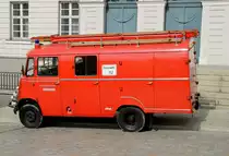 Ein Mannschaftswagen der Freiwillige Feuerwehr Silberfeld bei Zeulenroda. Foto 30.04.2012