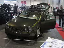 VW Golf V getunt. Foto: Carstyling Tuning Show 2012.