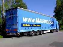 MEGA-Trailer Auflieger der Sped. Mairinger; 120428