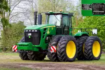 Das Eisenbahnerlebniszentrum Lokschuppen Pasewalk hat eingeladen zur PS - Messe. Dieser Traktor hat bestimmt kein PS Problem. - 05.05.2012
