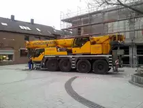 Liebhher Kran in Lehrte, am 13.03.2012.