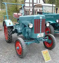 Hanomag R 16, gesehen bei der Oldtimerausstellung der Traktor-Oldtimer-Freunde Wiershausen, April 2012 