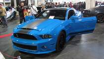 Dieser Ford Mustang wurde auf der Carstyling Tuning Show 2012 ausgestellt.