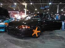 Honda Civic ausgestellt auf dem Carstyling Tuning Show 2012.
