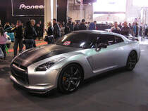 Nissan Skyline GT-R35, fotografiert auf dem Carstyling Tuning Show 2012.