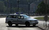 Opel Astra G -Ungarischer Polizei. Aufnahme: 29.04.2012