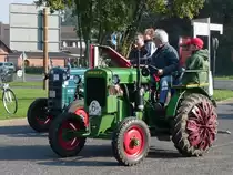 Schneckenrennen, Deutz gewinnt vor Hanomag R22
Treckertreff Grefrath, 25.9.11