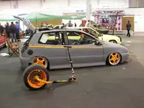 Fiat Bravo und einen dazu passenden Roller. Carstyling Tuning Show am 31.03.2012