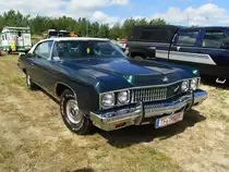 Frontansicht vom Chevrolet Caprice Classic Hardtop Baujahr 1974 US-Fahrzeugtreffen Lichterfeld an der F60 12.05.2012
