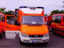 RTW der lteren Generation aus dem Kreis Pinneberg. Aufgenommen am 25.05.08