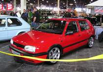 VW Golf III getunt nur mit originalem Zubehör,  gesehen auf dem Carstyling Tuning Show 2012