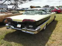 Heckansicht vom Ford Edsel Prix Baujahr 1958 US-Fahrzeugtreffen Lichterfeld an der F60 12.05.2012