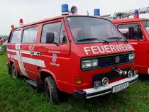 VW-T3 (Bj.1991) dient der FF-Taiskirchen als Kommandofahrzeug; 100529