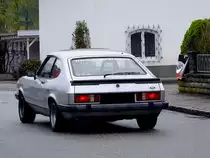 FORD-Capri braust zur Oldtimerveranstaltung in St.Martin; 120415