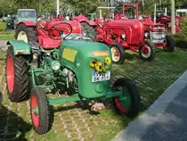 Holder B10, Baujahr 1955, 10 PS, 499 ccm, 1 Zylinder Diesel. Treckertreff Grefrath, 25.9.11
