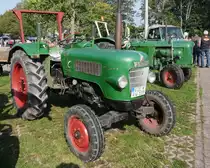 Fendt Farmer 1, gebaut 1959-61, 25 PS, 1-Zylinder Diesel. Treckertreff Grefrath, 25.9.11