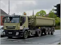 Am 09.05.2012 ist mir etwas ungew�hnliches an diesem Iveco Sattelzug aufgefallen, wer findet den Unterschied noch?