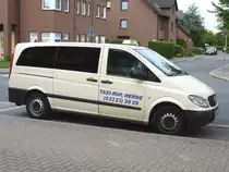 Mercedes Benz Vito verdunkelte Scheiben als Taxi in RE 18.05.2012
