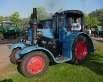 Und noch ein sch�ner, blauer Lanz Bulldog, Treckertreff Grefrath, 25.9.11 