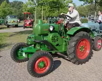 Allgaier-Kaelble R22, gebaut 1949-1952, 22 PS, 1840 ccm, 1 Zylinder Diesel. Treckertreff Grefrath, 25.9.11