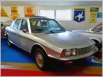 Nsu RO 80, 2 Kammern Wankelmotor mit 115 Ps, Bj 1970. Bis 1977 wurden ca 30000 exemplare produziert. Automobil-Spielzeugmuseum Nordsee 11.05.2012.