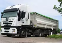 14.5.12 / IVECO Stralis 450 als Baufahrzeug bzw. Kipper vom Unternehmen Jung..