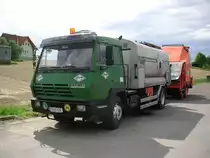 Steyr 19S32 Bitumentankwagen verbringt das Wochenende au�erhalb von Feldbach.12.5.2012